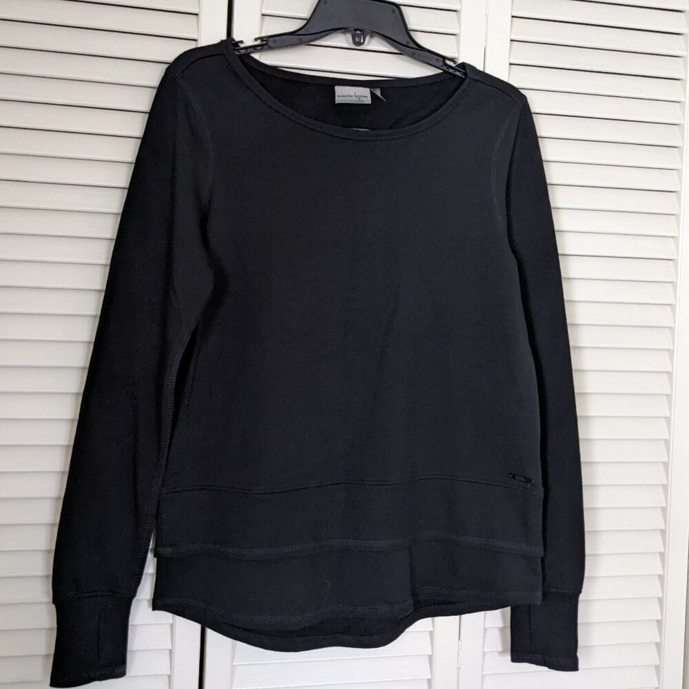 Nanette Lepore sweatshirt style top.